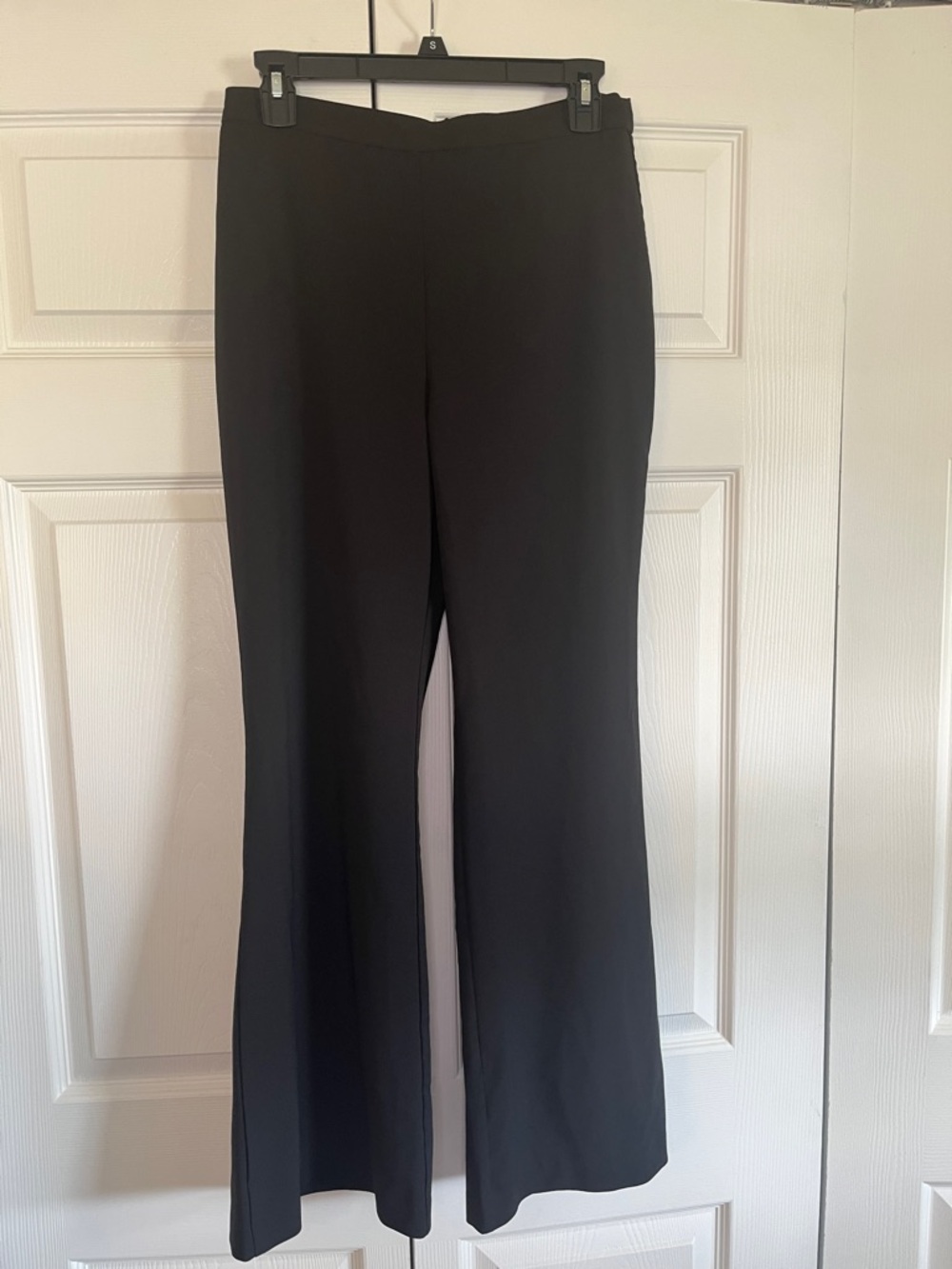 Anthropologie Hutch Black High Rise Flare Dress Pants Trousers Size Small